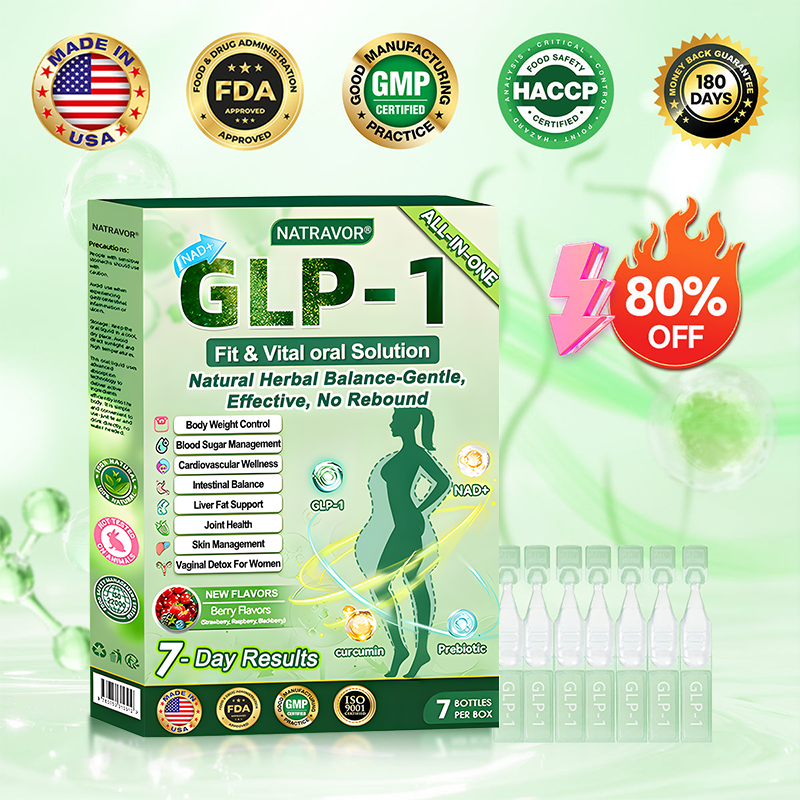 Official StoređNATRAVORÂźNAD+ GLP-1 Fit & Vital Oral Liquidđ©ââ€ïžâđš(Just once a day,visible changes in 7 days)â
For obesity,cardiovascular health,diabetes,sleep apnea,Gut Health,joint issues,and more