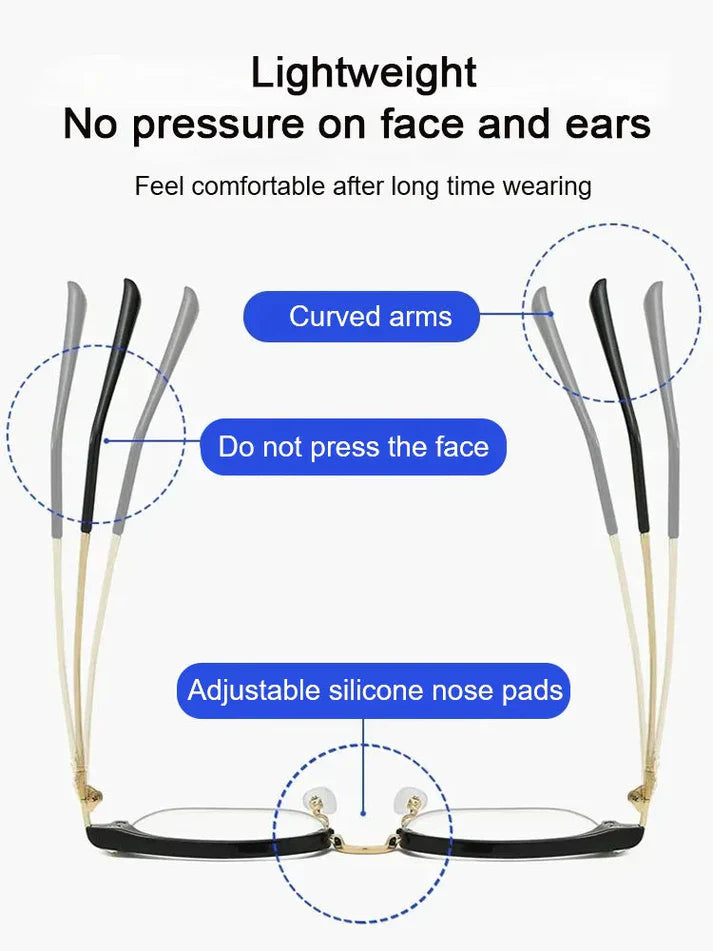 Lastday 60% OFF🎁Hot Sale👓Ultra Light Anti Blue Presbyopic Glasses✨