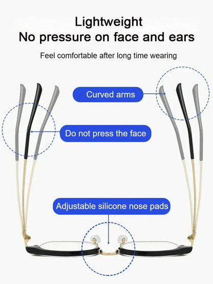 Lastday 60% OFF🎁Hot Sale👓Ultra Light Anti Blue Presbyopic Glasses✨